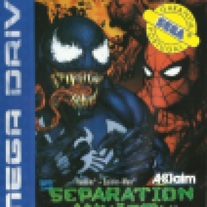 Spider-Man & Venom: Separation Anxiety
