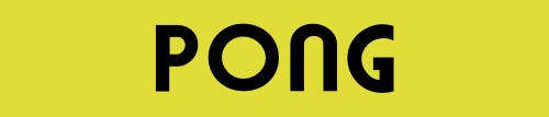Illustration de Pong