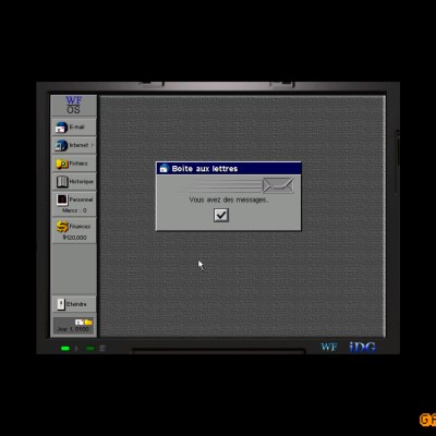 Une interface moderne.