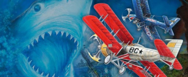 Illustration de l'article Flying Fire Shark!!! arrive dans notre espace aérien