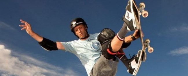 Illustration de l'article Tony Hawk's Skateboarding, une petite partie et ollie