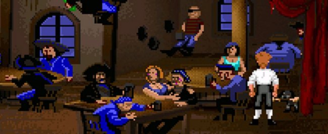 Illustration de l'article The Secret of Monkey Island: l'île de la Tortue, gars