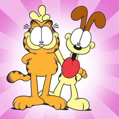 Garfield, le chat roux bouffeur de lasagne.