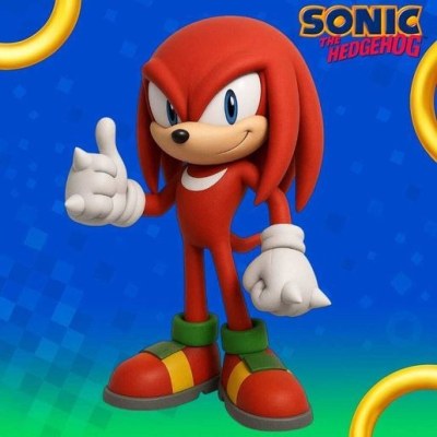 Knuckles est rouge, normalement. Mais je fais ce que jeveux.