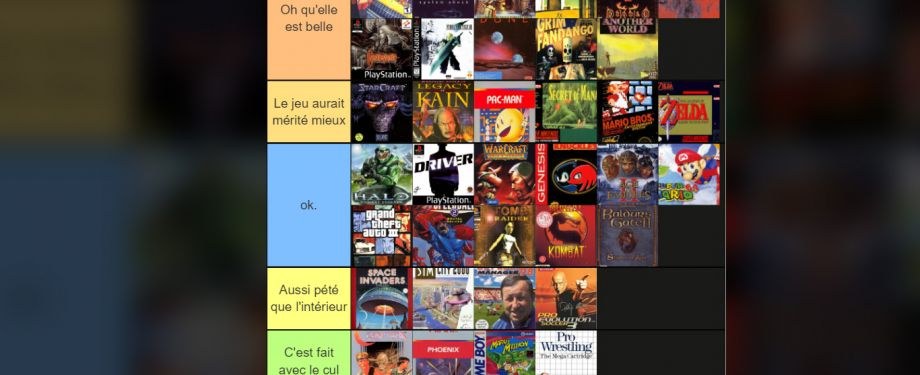 Illustration de l'article Notre tier-list des plus belles jaquettes de jeux (best-of #10)