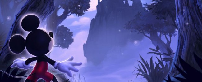 Illustration de l'article Castle of Illusion: s'il tombe à l'eau, Mickey mousse