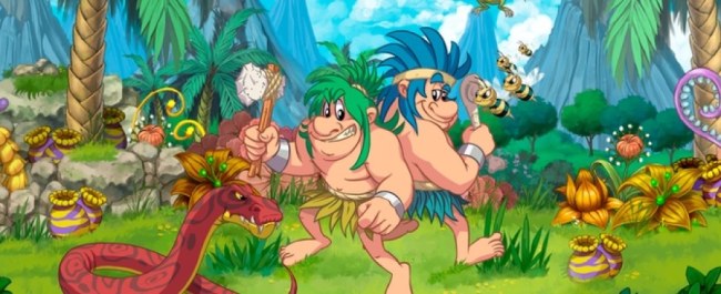 Illustration de l'article La licence Joe & Mac reviendra sur consoles et PC en 2022 