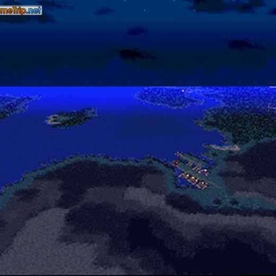Mappemonde en mode 7.
