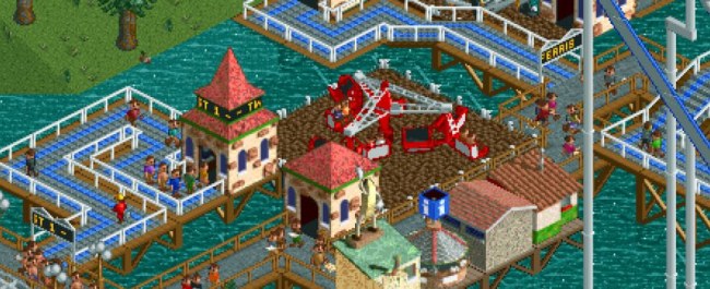 Illustration de l'article RollerCoaster Tycoon: le manège en chantier
