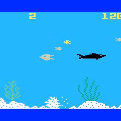 Shark Shark, sur Intellivision.