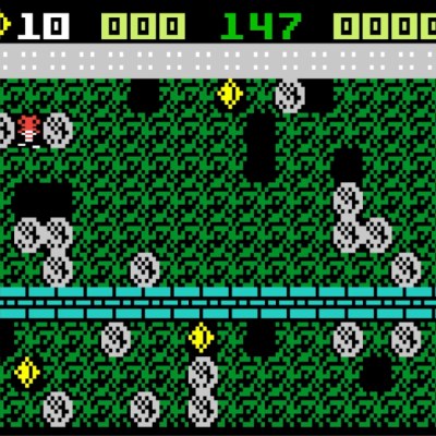 Boulder Dash, sur Intellivision.