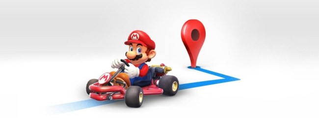 Illustration de l'article Google Maps se transforme en Mario Kart g&eacute;ant