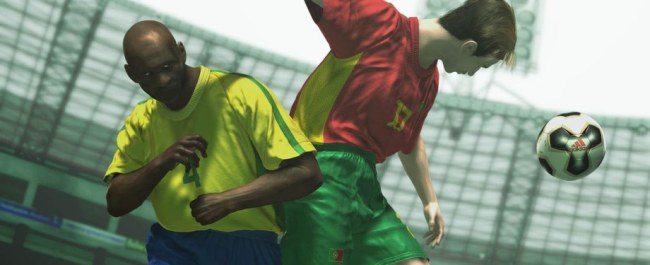 Illustration de l'article Pro Evolution Soccer 5: Olives et tomme