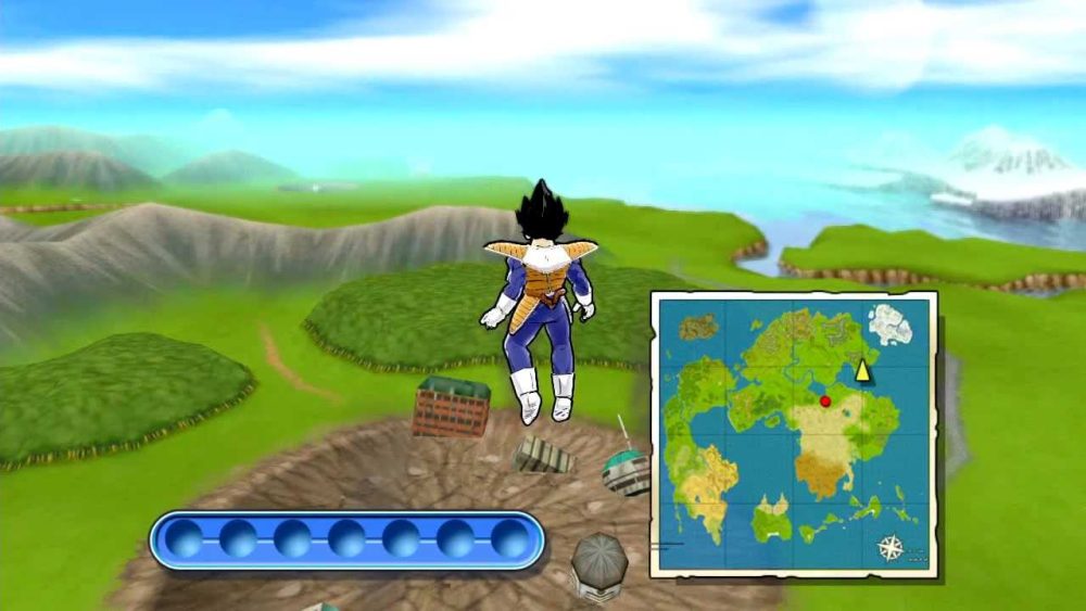 Explorez le monde presque librement.