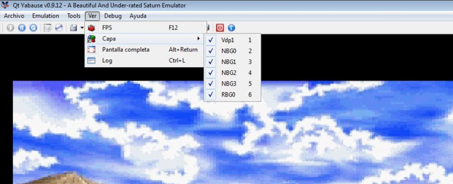 Illustration de l'article Yabause x64 (émulateur Saturn)