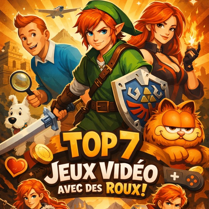 Illustration de l'article Journée mondiale des roux: notre top des jeux avec des roux/rousses dedans