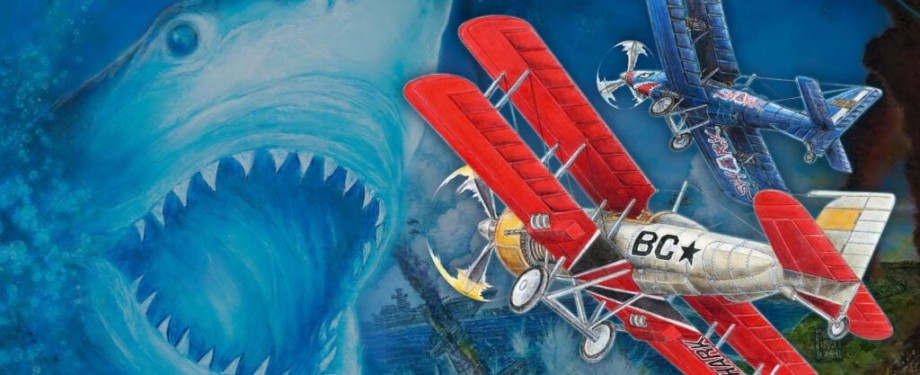 Illustration de l'article Flying Fire Shark!!! arrive dans notre espace aérien