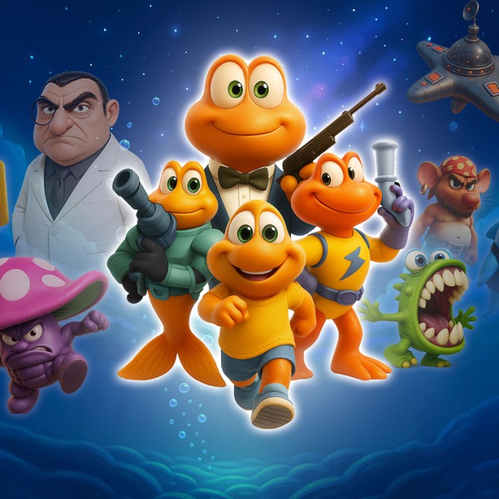 Illustration de l'article Une compilation James Pond: il était temps!